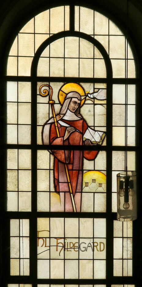 Kirchenfenster Hl. Hildegard