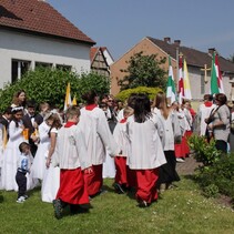 Fronleichnamsprozession 2016 in St. Medardus