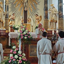 Pfingstgottesdienst in St. Leo, Rödersheim