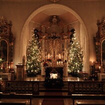 Christmette in St. Leo, Rödersheim