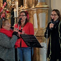 Faschingsgottesdienst 2018 in St. Medardus mit Band Regenbogen