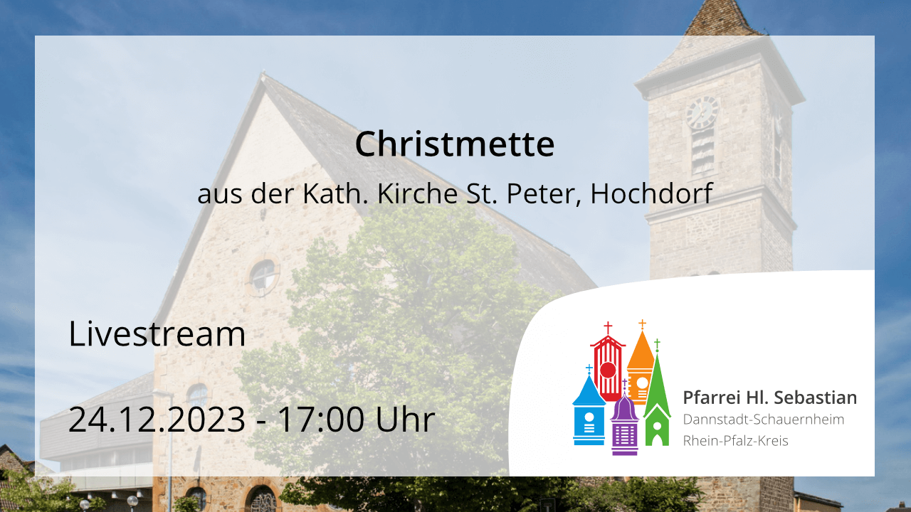 Christmette am Sonntag, den 24.12.2023