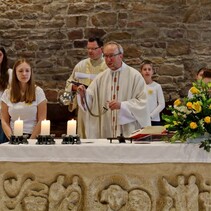 Dankandacht der Erstkommunionkinder 2018 in St. Peter