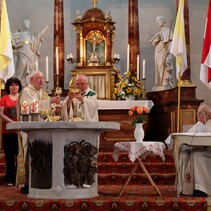 Dankamt zum 65-jährigem Priesterjubiläum von Pfarrer Karl Schäffer