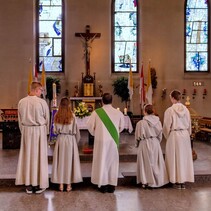 Wortgottesdienst mit Diakon Claus Kasper