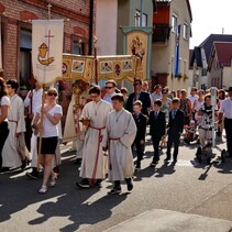 Fronleichnamsprozession 2018 in St. Leo Rödersheim