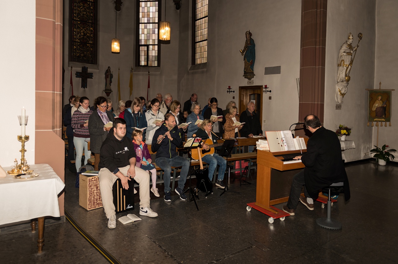 Pfarrfamilientag Gottesdienst Projektchor