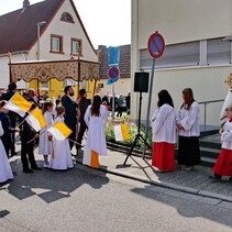 Fronleichnamsprozession 2016 in St. Medardus