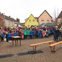 Sommertagsspiel und Winterverbrennung an Laetare in St. Medardus