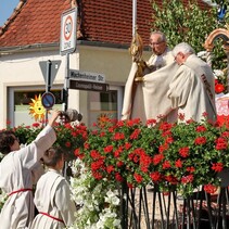 Fronleichnamsprozession 2018 in St. Leo Rödersheim