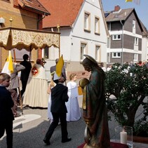 Fronleichnamsprozession 2016 in St. Medardus