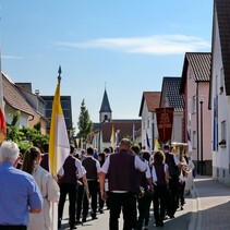 Fronleichnamsprozession 2018 in St. Leo Rödersheim